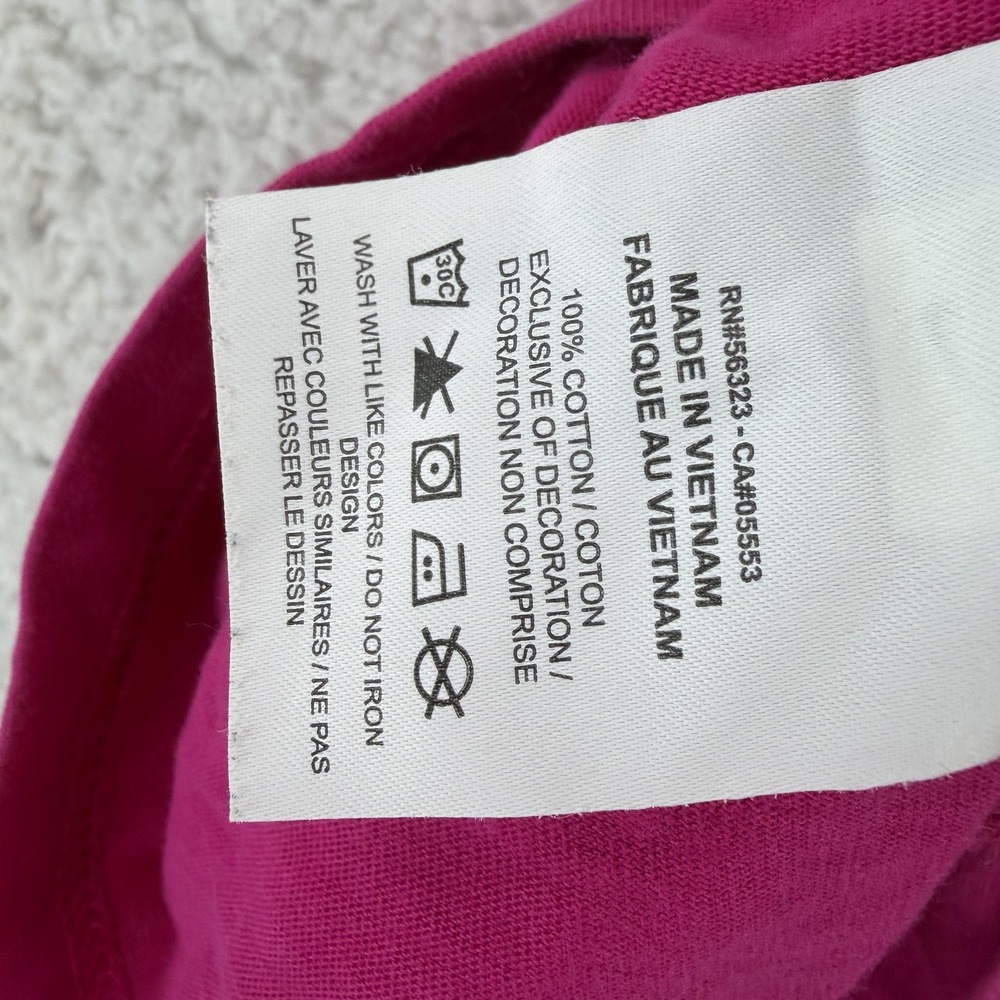 Nike Shirt Mens Medium Pink World Tour Move Your Body Graphic Tee T-Shirt - Picture 9 of 11